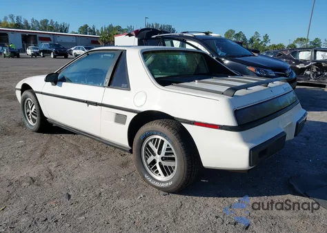 1984 Pontiac Fiero Se from USA, damaged, VIN 1G2AF37R5EP250197